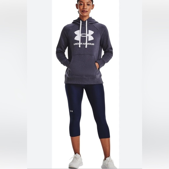 *NEW* Under Armour Women's Rival Fleece Logo Hoodie - Picture 7 of 10